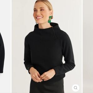 Dudley Stephens Murielle mock neck fleece large